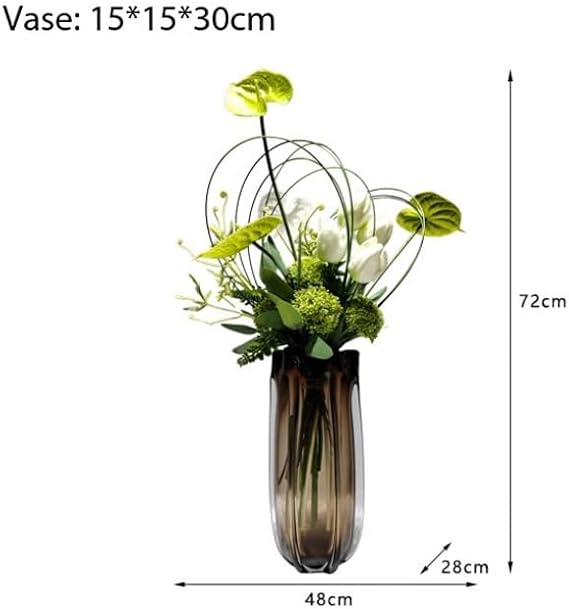 🌸 Elegant Faux Flower Vase 🌿 Brighten Your Home ✨ Cozy Decor