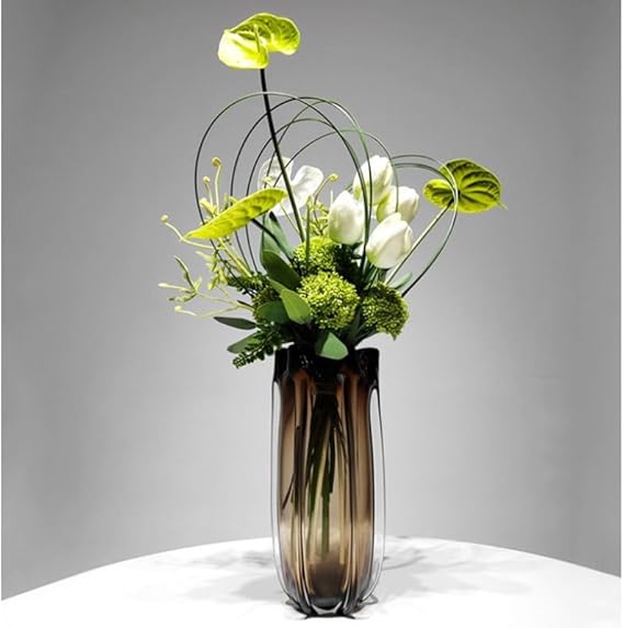 🌸 Elegant Faux Flower Vase 🌿 Brighten Your Home ✨ Cozy Decor