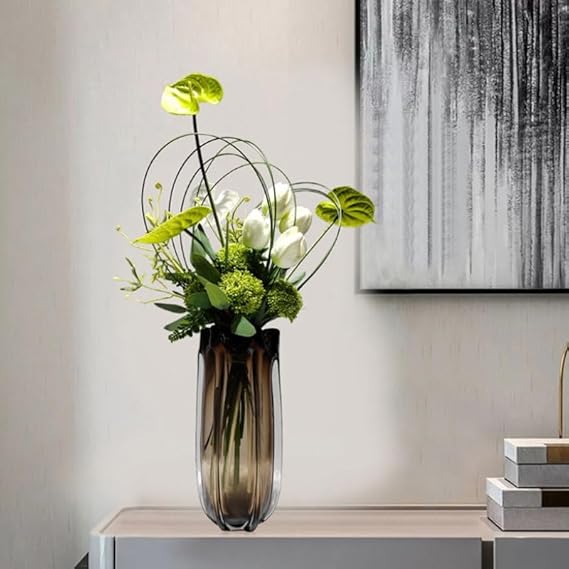 🌸 Elegant Faux Flower Vase 🌿 Brighten Your Home ✨ Cozy Decor
