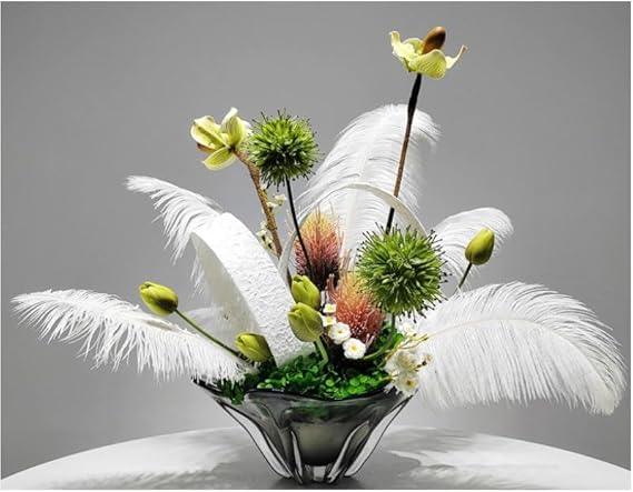 🌸 Luxurious Faux Flower Vase 🌿 Elegant Home Decor ✨