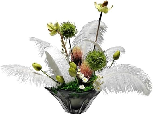 🌸 Luxurious Faux Flower Vase 🌿 Elegant Home Decor ✨