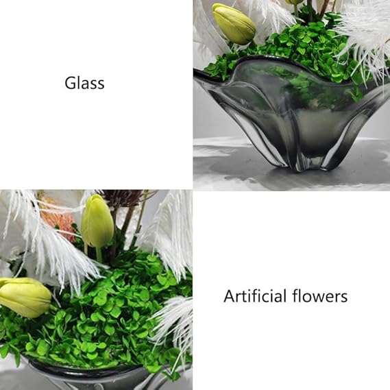 🌸 Luxurious Faux Flower Vase 🌿 Elegant Home Decor ✨