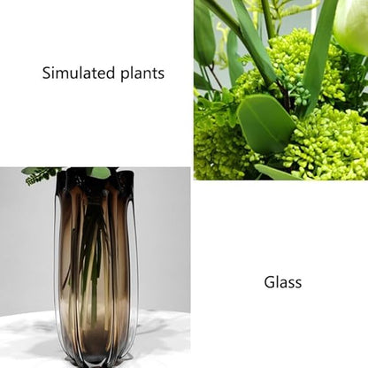 🌸 Elegant Faux Flower Vase 🌿 Brighten Your Home ✨ Cozy Decor