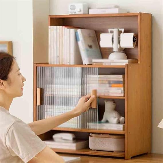 📚 Desktop & Bookshelf Organizer 🗂️ Stylish & Tidy Workspace