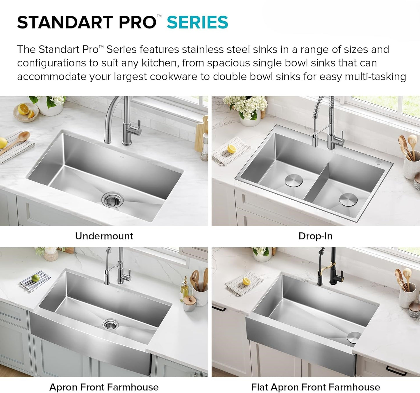 ✨ Stainless Steel Kitchen Sink 🏡 Durable & Modern