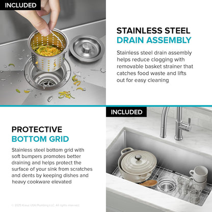 ✨ Stainless Steel Kitchen Sink 🏡 Durable & Modern